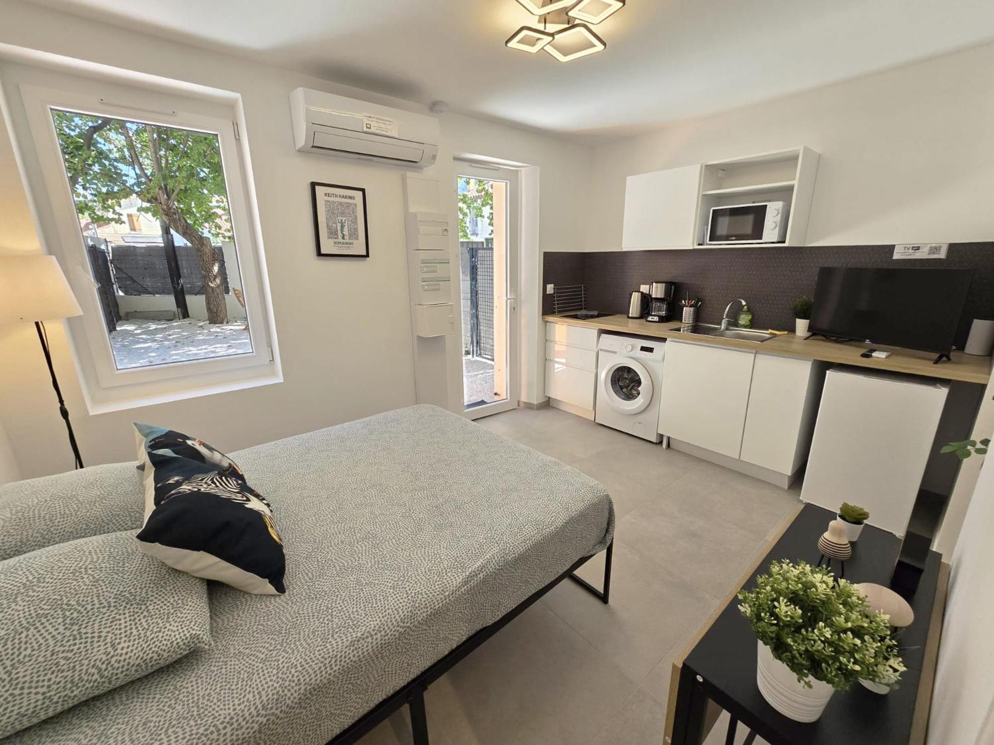 Gregbnb - Studio 17M2 - Terrasse - Clim - Ouest - 4 Тулон Екстериор снимка